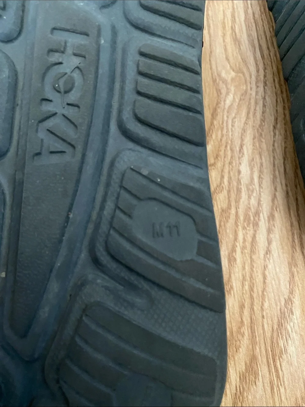 Hoka rubber sandals men’s size 11 fits like 10